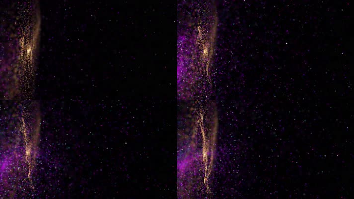 4k粒子飞散视频粒子粒子上升粒子运动闪烁