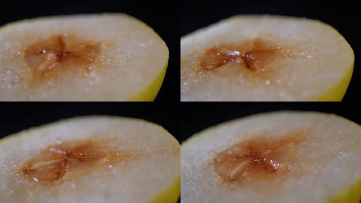 切开的梨肉氧化生锈 (5)