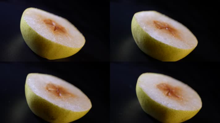 切开的梨肉氧化生锈 (7)