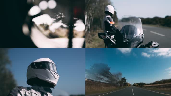 【4K】骑摩托