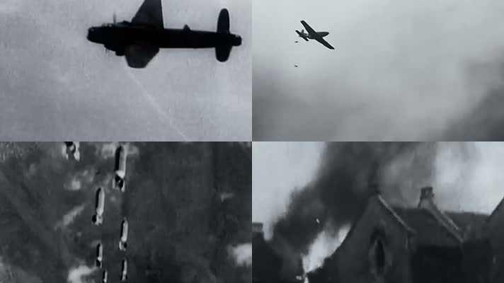  40年代飞机 空袭