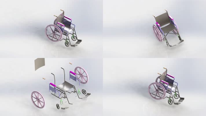 【4K】轮椅动画