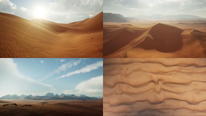 【4K】沙漠