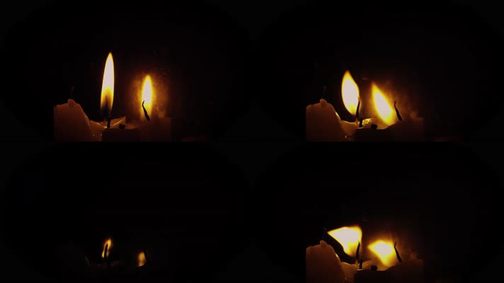 蜡烛 烛台 蜡烛燃烧07