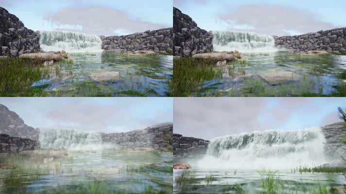 【4K】水坝动画