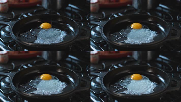 【4K】煎鸡蛋