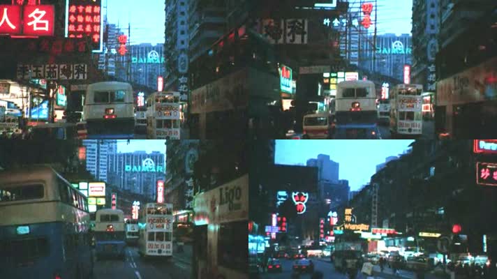 老香港街景80年代