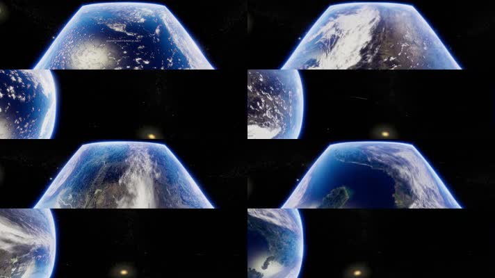 N0103-4K地球全景视频