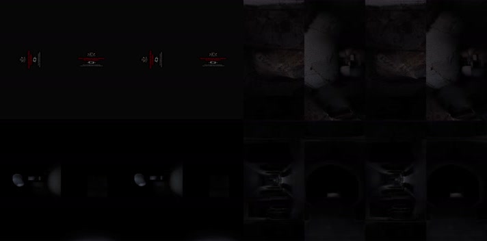 N0307-4K恐怖地下迷宫全景视频