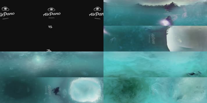 N0832-8K梦幻水母海底潜水全景视频
