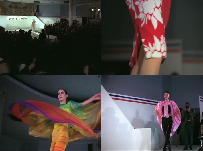 80年代中国改革开放模特表演影像视频