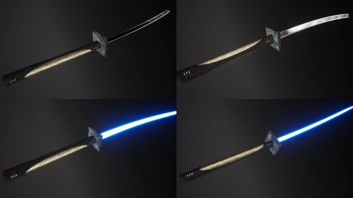 【4K】激光刀剑