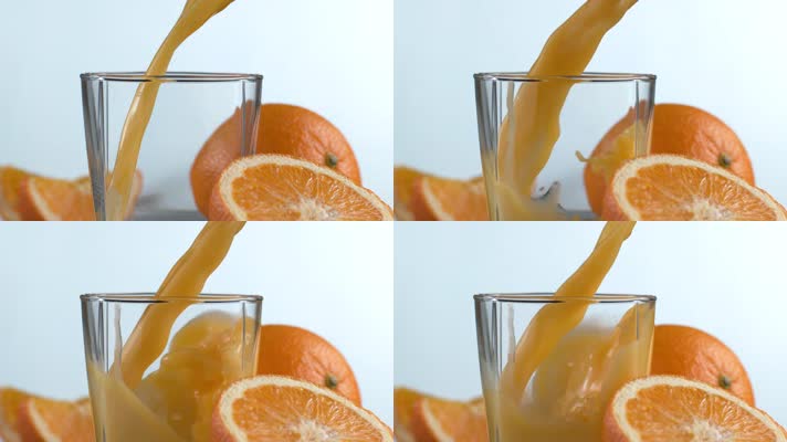 【4K】橘子汁