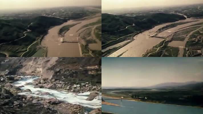 80年代的都江堰水利工程