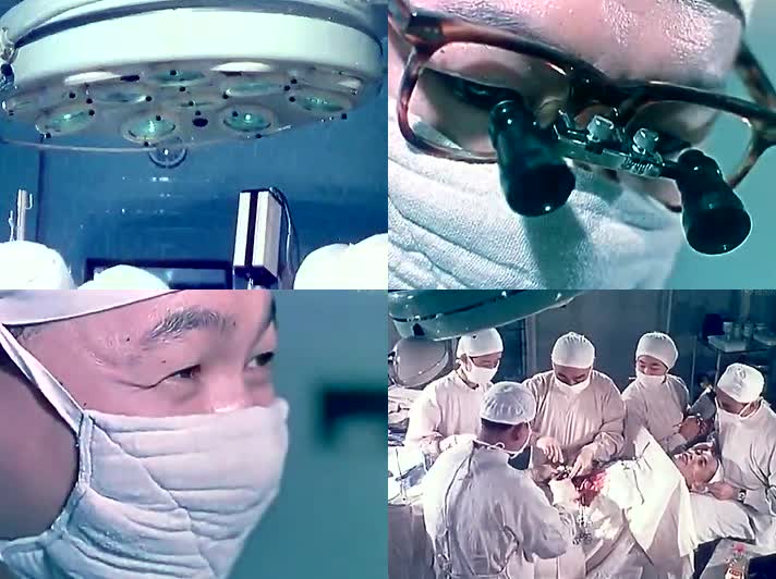 70年代的上海医院做手术老视频