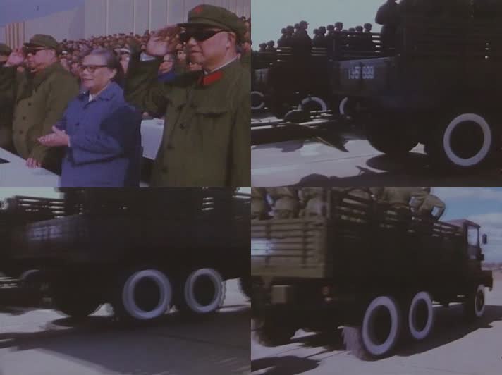 80年代阅兵仪式影像视频17