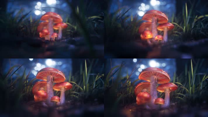 【4K】野蘑菇动画