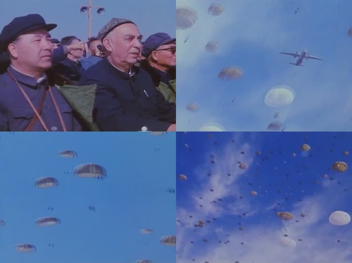 80年代阅兵仪式影像视频31