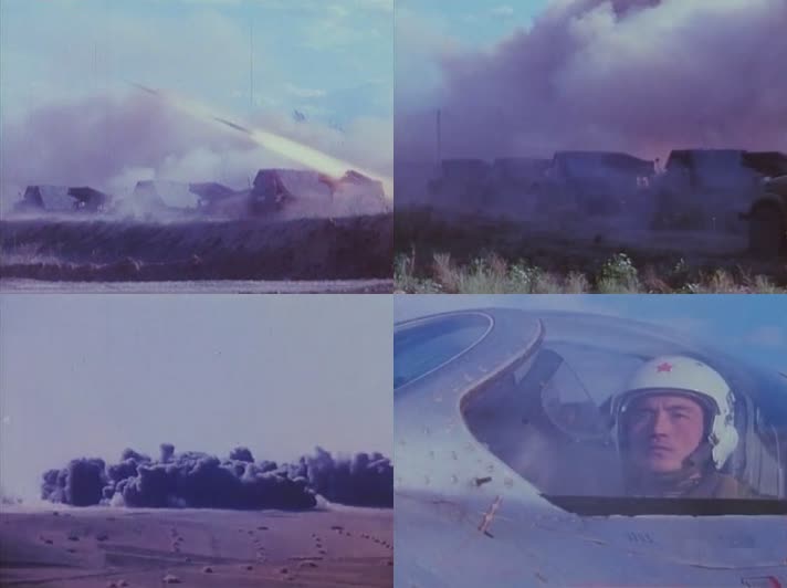 80年代阅兵仪式影像视频2