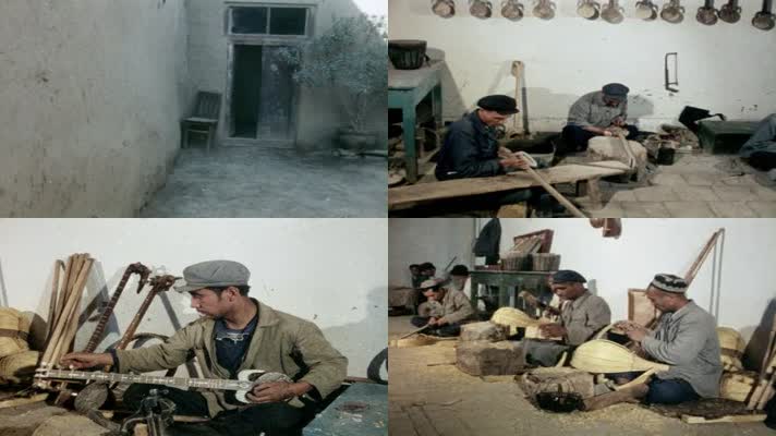 70年代维吾尔族老艺人老视频6
