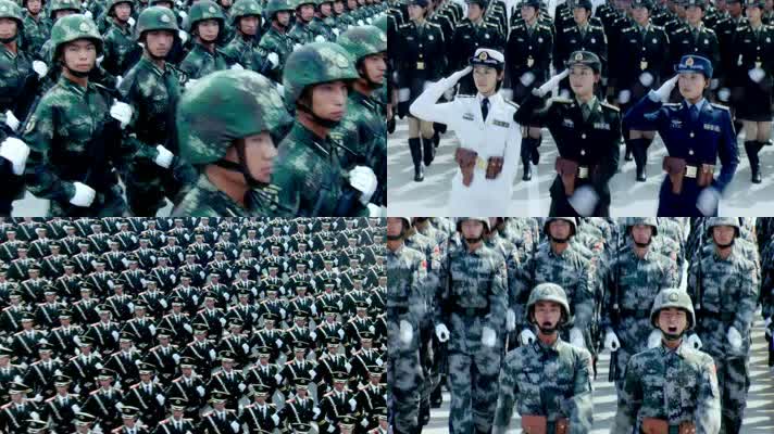 中国军人阅兵威武视频15