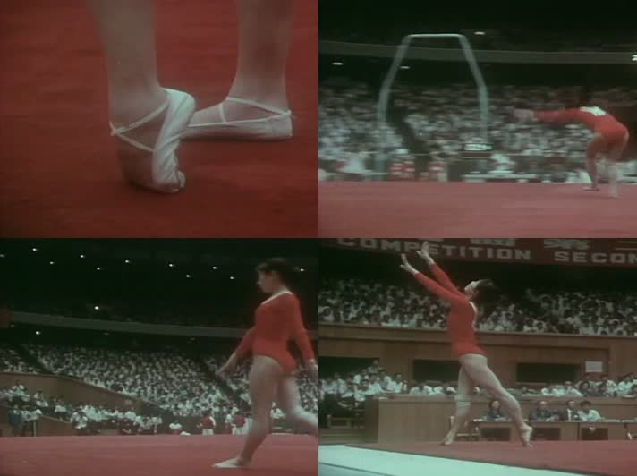 78年上海国际体操友谊赛影像13