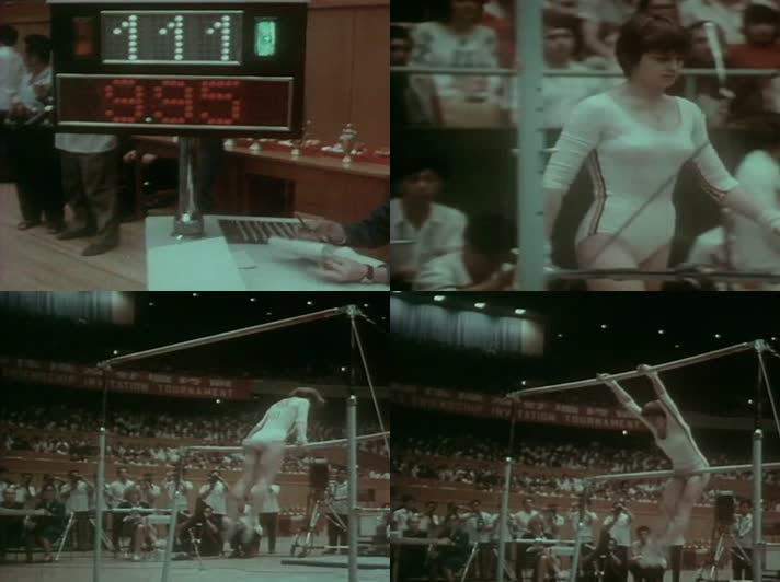 78年上海国际体操友谊赛影像25
