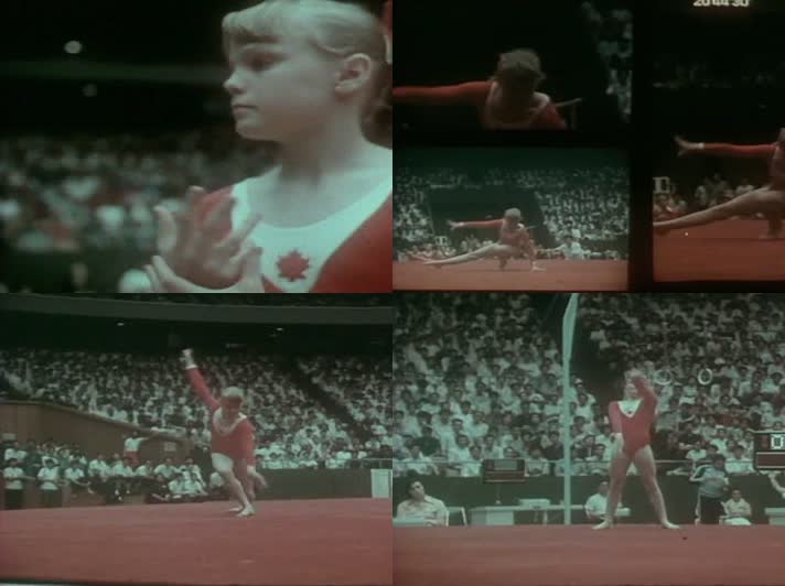 78年上海国际体操友谊赛影像18
