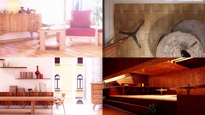 【4K】木质家具