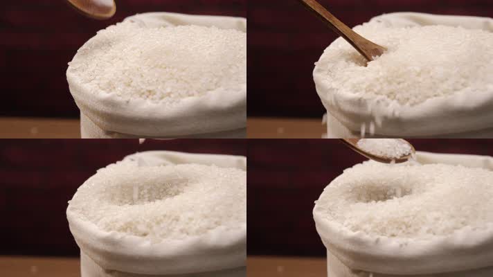 东北大米粮食米粒珍珠米