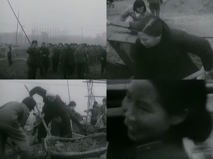 50年代妇女劳动模范老视频14