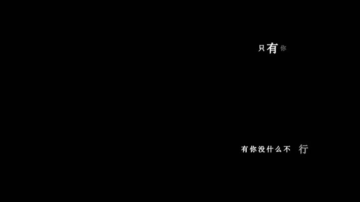 羽·泉-没你不行歌词dxv编码字幕