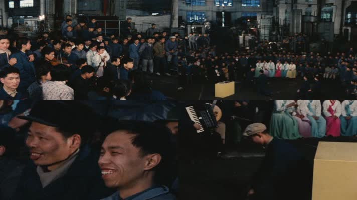 70年代上海电机厂工人劳动生产生活影像35