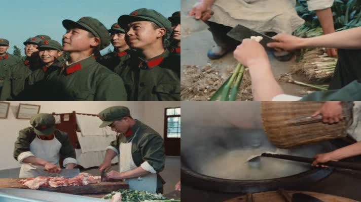 70年代南京军区兵营士兵生活场景24