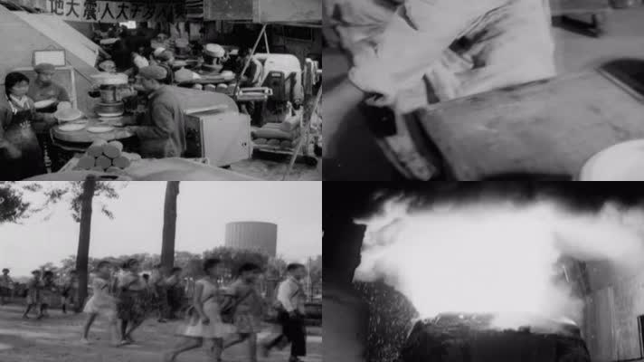 1976年唐山大地震军民救灾影像32