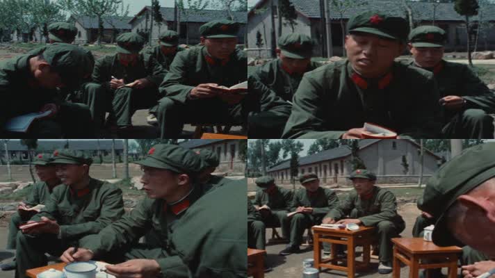 70年代南京军区兵营士兵生活场景7