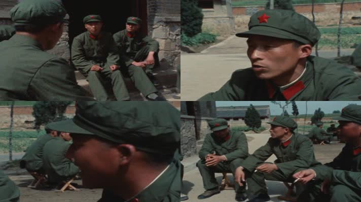 70年代南京军区兵营士兵生活场景12