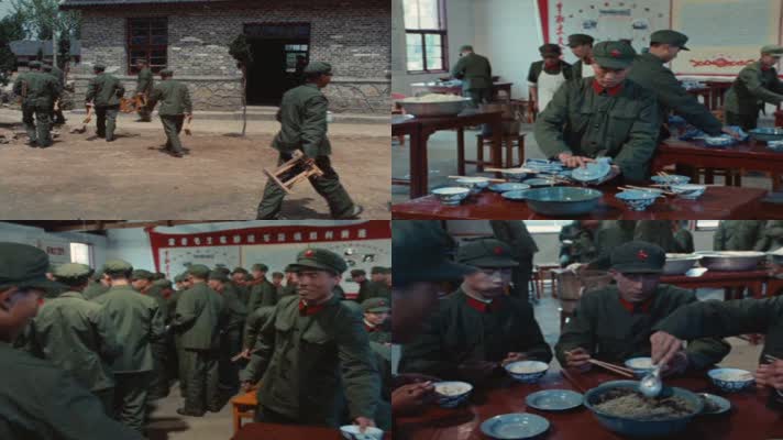 70年代南京军区兵营士兵生活场景9
