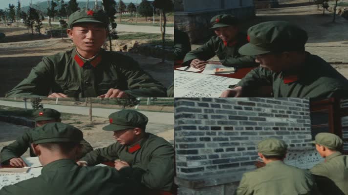 70年代南京军区兵营士兵生活场景23