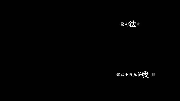 徐良-犯贱歌词dxv编码字幕