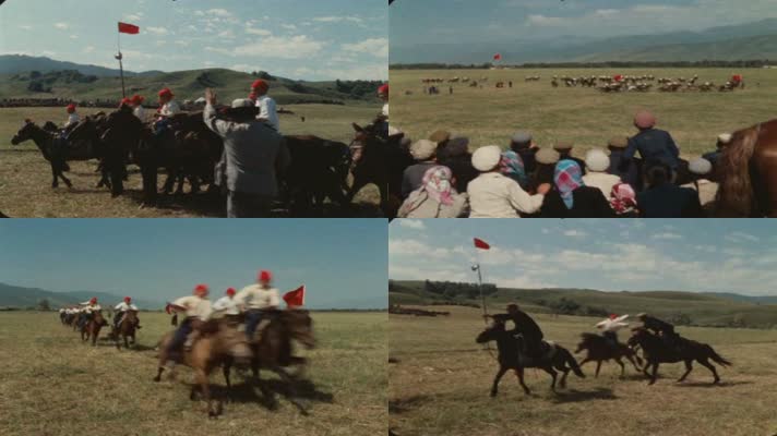 60年代哈萨克族牧民生活影像25