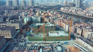 基建 工地 工人 城市发展 基础建设 