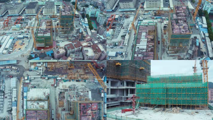 工人 工地 基建 城市发展 基础建设 