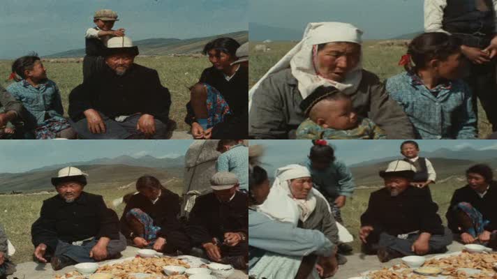 60年代哈萨克族牧民生活影像6