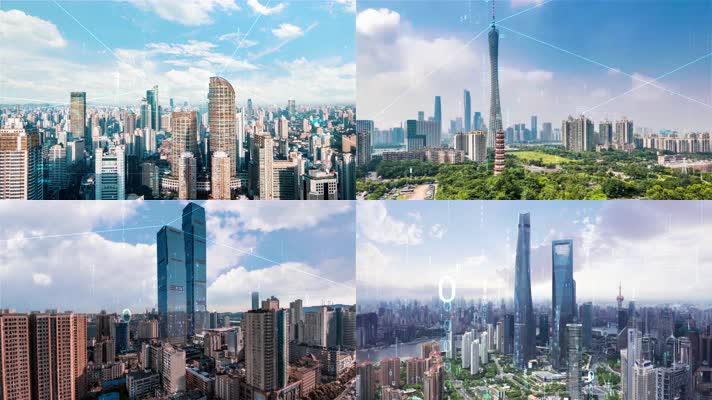 【4K】智慧杭州科技未来城市:物联网5G