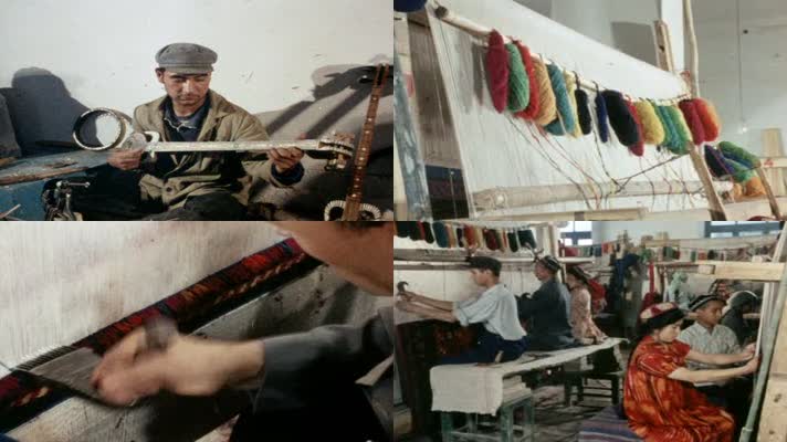 60年代新疆维吾尔族人民生活影像8