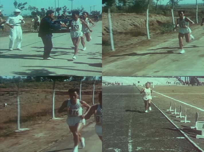 50年代中国第一届运动会影像24
