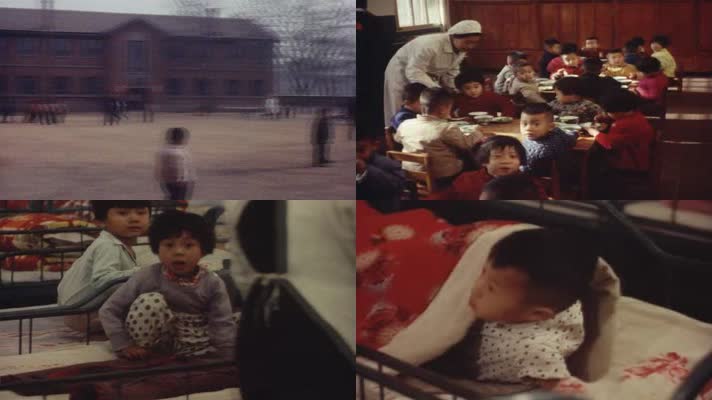 60年代的东北吉林等地人民生活影像25幼儿园