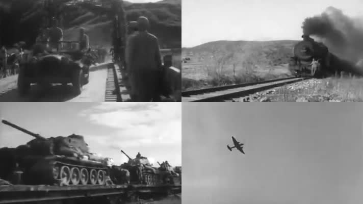 50年代中国抗美援朝运输战线影像26