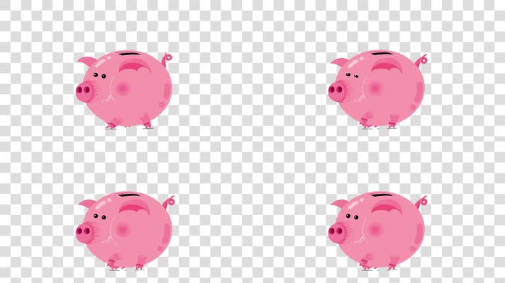 小猪储钱罐-alpha通道